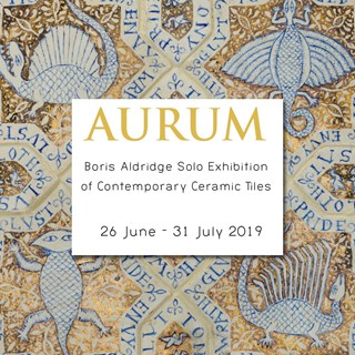 AURUM: Boris Aldridge, Solo Exhibition of Contemporary Ceramic Tiles