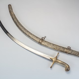 Sword with Silver Gilt Scabbard