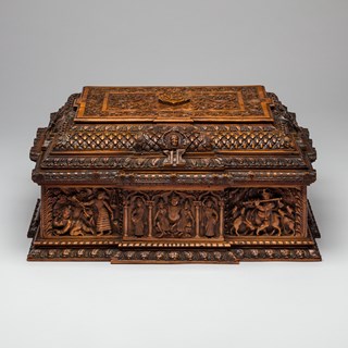 South Indian Carved Box